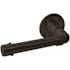 Design House Kimball Single Post Toilet Paper Holder in Satin Black