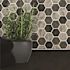 MSI Urban Tapestry 2 in. Hexagon 12 in. x 12 in. x 0.24 in. Recycled Glass Mesh-Mounted Mosaic Wall Tile (14.7 sq. ft./Case)