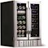NewAir 24 Inch Built-In Dual Zone 18 Bottle And 58 Can Wine And Beverage Fridge