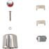 DANCO Small Universal Canopy Faucet Handle in Chrome