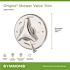 Symmons Origins Temptrol 1-Handle Wall-Mounted Valve Trim Kit in Polished Chrome (Valve Not Included)