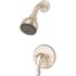 Symmons Origins SIngle-Handle 1-Spray Shower Faucet in Satin Nickel (Valve Included)