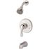 Symmons Origins Temptrol Single-Handle 1-Spray Tub and Shower Faucet in Chrome (Valve Included)