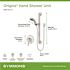 Symmons Origins Temptrol 1-Spray Patterns Handheld Shower Head in Polished Chrome (Valve Included)