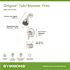 Symmons Origins Temptrol 1-Handle Wall Mount Tub and Shower Faucet Trim Kit in Chrome (Valve not Included)
