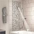 Symmons Origins 2-Handle Wall-Mounted Shower Trim Kit with Hand Shower in Polished Chrome (Valves not Included)
