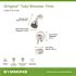 Symmons Origins 1-Handle Wall-Mounted Tub and Shower Faucet Trim Kit in Polished Chrome (Valve not Included)