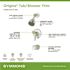 Symmons Origins 1-Handle Wall-Mounted Tub and Shower Faucet Trim Kit in Polished Chrome (Valve not Included)