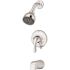 Symmons Origins 1-Handle Wall-Mounted Tub and Shower Faucet Trim Kit in Polished Chrome (Valve not Included)