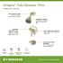 Symmons Origins 1-Handle Wall-Mounted Tub and Shower Trim Kit in Satin Nickel (Valve not Included)