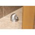 Universal Hardware 1-3/4 in. Satin Chrome Dome Floor Stop with Riser