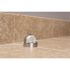 Universal Hardware 1-3/4 in. Satin Chrome Dome Floor Stop with Riser