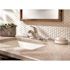 Delta Foundations 4 in. Centerset Single-Handle Bathroom Faucet in Brushed Nickel