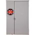 Square D Homeline 200 Amp 30-Space 42-Circuit Outdoor Ring-Type Surface Mount Solar-Ready Main Breaker Plug-On Neutral CSED