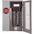 Square D Homeline 200 Amp 30-Space 42-Circuit Outdoor Ring-Type Surface Mount Solar-Ready Main Breaker Plug-On Neutral CSED