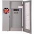 Square D Homeline 200 Amp 30-Space 42-Circuit Outdoor Ring-Type Surface Mount Solar-Ready Main Breaker Plug-On Neutral CSED