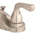 Delta Foundations 4 in. Centerset 2-Handle Bathroom Faucet in Brushed Nickel