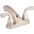 Delta Foundations 4 in. Centerset 2-Handle Bathroom Faucet in Brushed Nickel