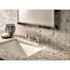 Delta Foundations 4 in. Centerset 2-Handle Bathroom Faucet in Brushed Nickel