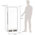NewAir Dual Zone 116-Bottle Built-In Wine Cooler Fridge with Smooth Rolling Shelves and Quiet Operation - Stainless Steel