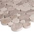 MSI Serenity Stone River Rock 12 in. x 12 in. x 0.38 in. Polished Marble Mesh-Mounted Mosaic Tile (10 sq. ft./Case)