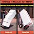 SNAP-LOC 15 ft. x 2 in. Hand Truck Strap with Hook and Loop Storage Fastener in Red