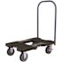 SNAP-LOC 1,500 lbs. Capacity All-Terrain Professional E-Track Push Cart Dolly in Black