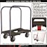SNAP-LOC 1,500 lbs. Capacity All-Terrain Professional E-Track Panel Cart Dolly in Black