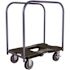 SNAP-LOC 1,500 lbs. Capacity All-Terrain Professional E-Track Panel Cart Dolly in Black