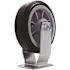 SNAP-LOC 6 in. All-Terrain Rubber Fixed Caster