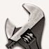 Crescent 16 in. Black Oxide Adjustable Construction Wrench