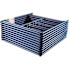 Saferstack Scaffold Section, 4-Story 20.6 ft. x 7 ft. x 5 ft. Mason Scaffolding Frame Set with Galvanized Cross Braces