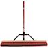 Libman 36 in. High Power Multi-Surface Push Broom Set with Brace and 60 in. Steel Handle