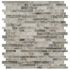 MSI Savoy Interlocking 12 in. x 12 in. x 0.31 in. Glass Mesh-Mounted Mosaic Wall Tile (10 sq. ft. / Case)