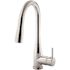 Symmons Sereno Single Handle Pull Down Sprayer Kitchen Faucet with Swivel Spout in Polished Chrome