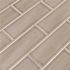 MSI Dove Gray 4 in. x 12 in. Glossy Ceramic Subway Wall Tile (5 sq. ft./Case)