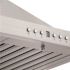 ZLINE Kitchen and Bath 48 in. 400 CFM Convertible Vent Wall Mount Range Hood in Stainless Steel