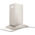 ZLINE Kitchen and Bath 36 in. 400 CFM Convertible Vent Wall Mount Range Hood with Glass Accents in Stainless Steel