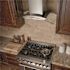 ZLINE Kitchen and Bath 36 in. 400 CFM Convertible Vent Wall Mount Range Hood with Glass Accents in Stainless Steel