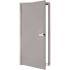 36 in. x 80 in. Fire-Rated Gray Right-Hand Flush Entrance Steel Prehung Commercial Door with Welded Frame and Hardware