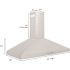 ZLINE Kitchen and Bath 48 in. 400 CFM Convertible Vent Wall Mount Range Hood in Stainless Steel