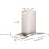 ZLINE Kitchen and Bath 36 in. 400 CFM Convertible Vent Wall Mount Range Hood with Glass Accents in Stainless Steel
