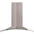 ZLINE Kitchen and Bath 36 in. 400 CFM Convertible Island Mount Range Hood in Stainless Steel and Glass