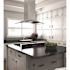 ZLINE Kitchen and Bath 36 in. 400 CFM Convertible Island Mount Range Hood in Stainless Steel and Glass