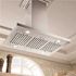 ZLINE Kitchen and Bath 30 in. 400 CFM Convertible Island Mount Range Hood in Stainless Steel