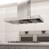 ZLINE Kitchen and Bath 36 in. 400 CFM Convertible Island Mount Range Hood in Stainless Steel