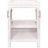 Glacier Bay Spa 24.5 in. W Bath Vanity in White with Cultured Marble Vanity Top in White with White Basin and Mirror