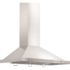 ZLINE Kitchen and Bath 30 in. 400 CFM Convertible Vent Pyramid Wall Mount Range Hood with Crown Molding in Stainless Steel