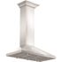 ZLINE Kitchen and Bath 48 in. 400 CFM Convertible Vent Wall Mount Range Hood with Crown Molding in Stainless Steel