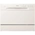 Danby 24 in. White CounterTop Front Control Dishwasher with 6-Cycles, 6 Place Settings Capacity